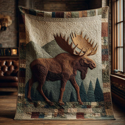 Trophy Woods Quilted Blanket NCU0PTT1690