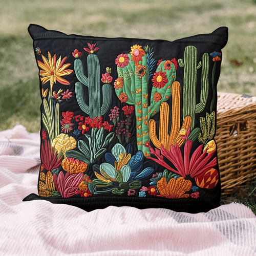 Tropical Cactus Quilted Pillow Case NCU0TH2160