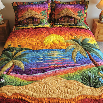 Tropical Beach House Duvet Cover Set NCU0NNT382