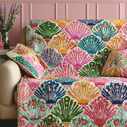 Tropical Coast Quilted Blanket NCU0NTD1507