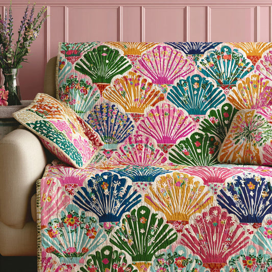 Tropical Coast Quilted Blanket NCU0NTD1507