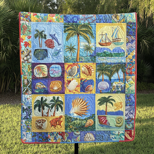 Tropical Dreams Quilted Blanket NCU0NVH284