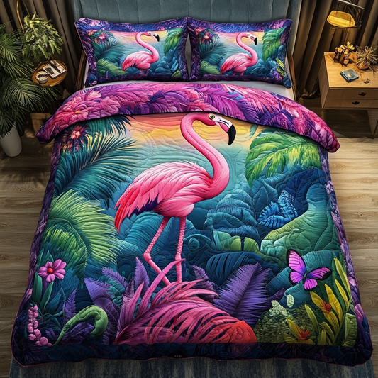 Tropical Grace Duvet Cover Set NCU0DDK384