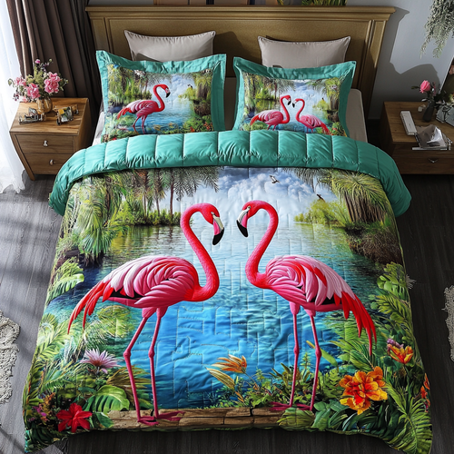 Tropical Romance Duvet Cover Set NCU0DDK309