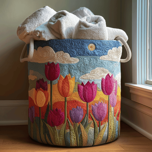 Tulip Daylight Quilted Laundry Basket NCU0TH2906
