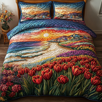 Tulip Shores Duvet Cover Set NCU0DV343