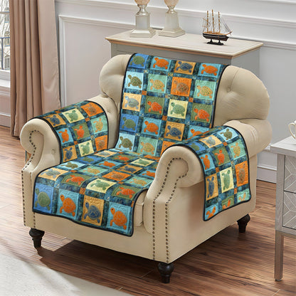 Turtle Bay Quilted Sofa Cover NCU0PT1077