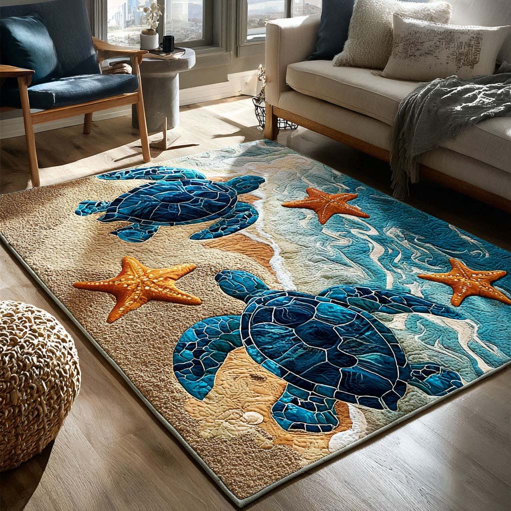 Turtle Journey Area Rug NCU0DK10157