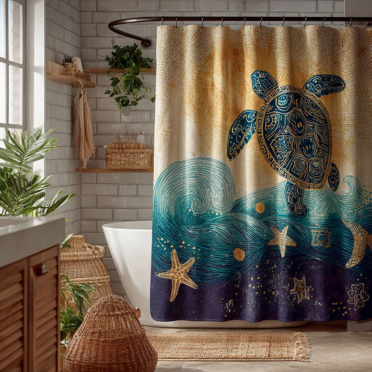 Turtle Spirit Shower Curtain NCU0DDK2338
