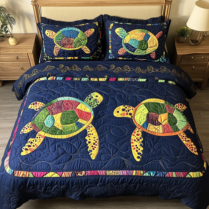 Turtle Treasure Duvet Cover Set NCU0DDK282