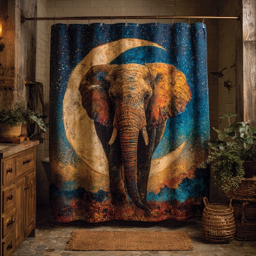 Tusks Grace Shower Curtain NCU0DDK2475