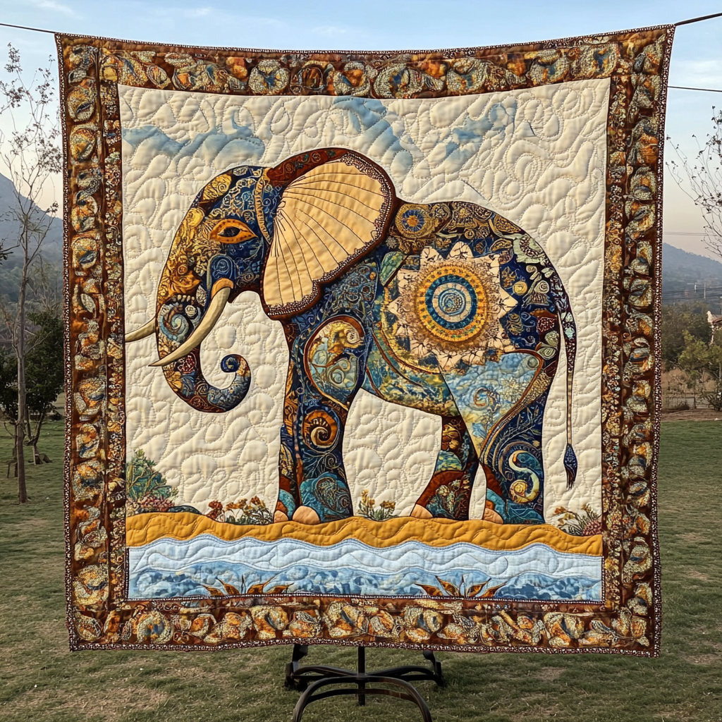 Tusks of Strength Quilted Blanket NCU0DK2006