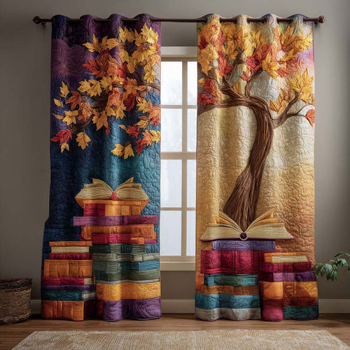 Twilight Book Garden Quilted Curtains NCU0NXD1125