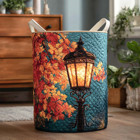 Twilight Glow Quilted Laundry Basket NCU0NXD024