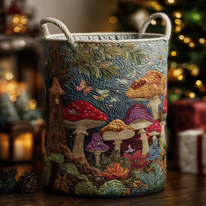 Twilight Grove Quilted Laundry Basket NCU0PTT2326