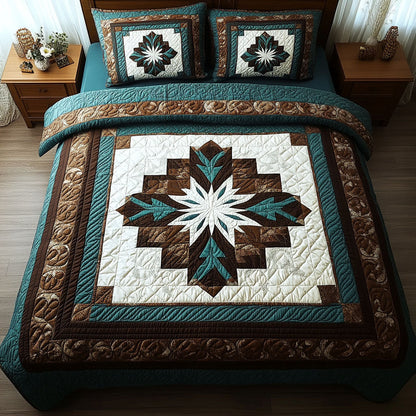 Twilight Harmony 3-Piece Quilted Bedding Set NCU0PTT089