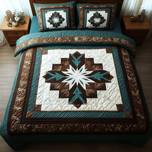 Twilight Harmony 3-Piece Quilted Bedding Set NCU0PTT089