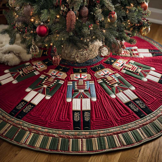 Twilight Nutcracker Christmas Quilted Tree Skirt NCU0HTT089