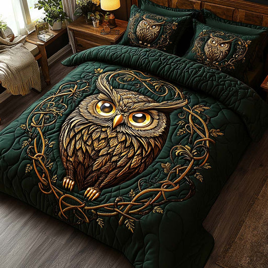 Twilight Observer 3-Piece Quilted Bedding Set NCU0NXD677