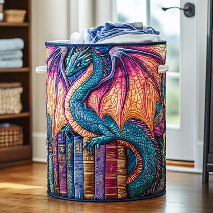 Twilight Scales Quilted Laundry Basket NCU0PVL629