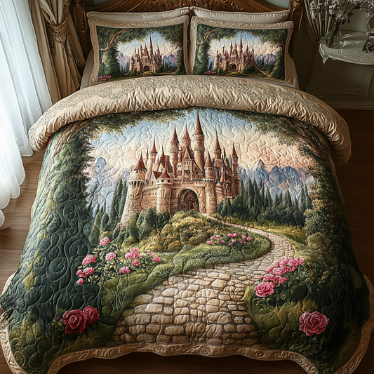 Twilight Tranquility Quilted Bedding Set NCU0DV161