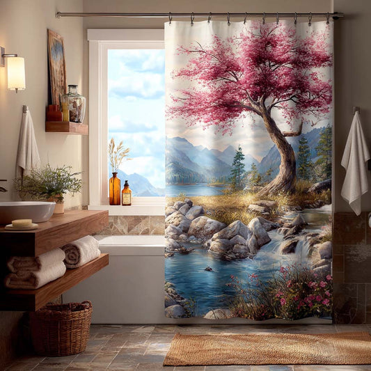 Twilight Tropics Shower Curtain NCU0DQQ0245