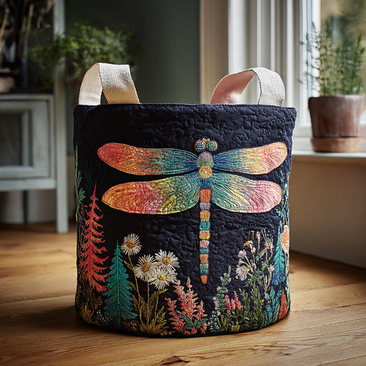 Twilight Wings Quilted Laundry Basket NCU0DV1672