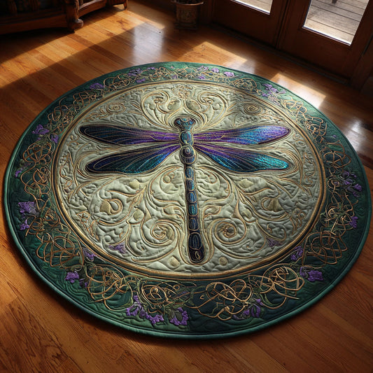 Twilight Wings Quilted Round Mat NCU0NTV546