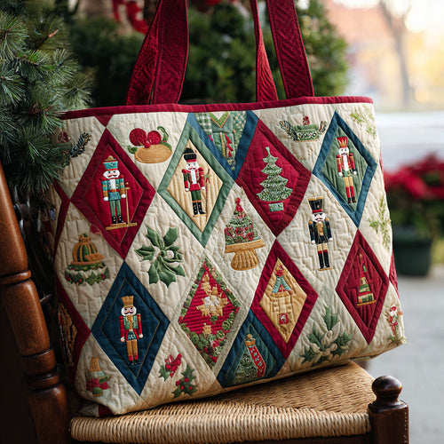 Twinkling Lights Quilted Tote Bag NCU0PTT1714