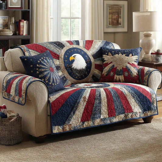 Union Glory Quilted Sofa Cover NCU0NXD1561