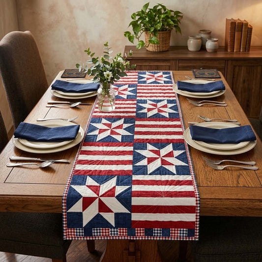 Union Grove Quilted Table Runner NCU0DQQ0659