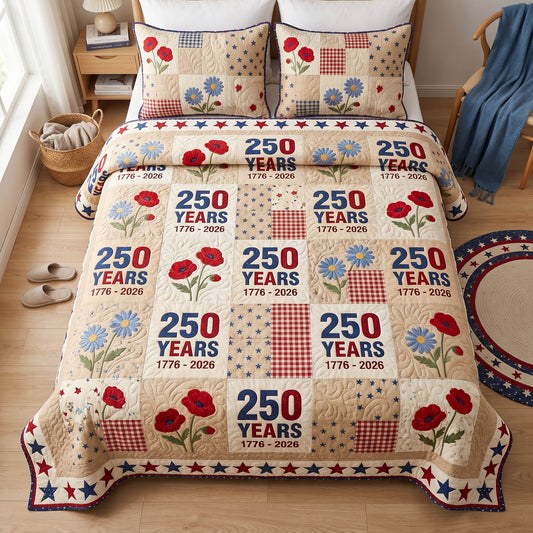 Unity Legacy 3-Piece Quilted Bedding Set NCU0NTD1895