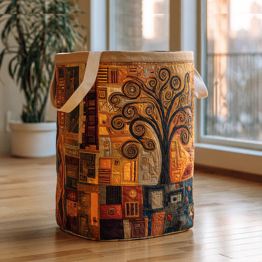 Unity Tree Quilted Laundry Basket NCU0DV842