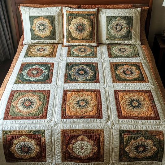Urban Blocks 3-Piece Quilted Bedding Set NCU0PTT574