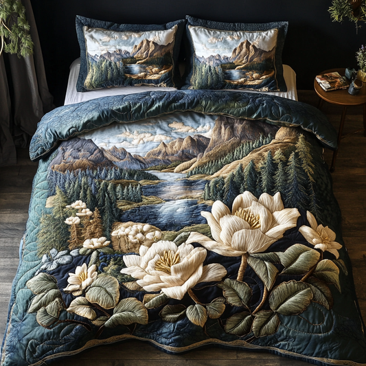 Valley Lotus Duvet Cover Set NCU0NVH686