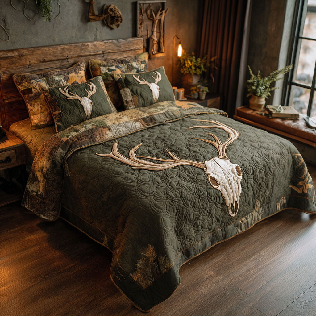 Valley Shadows 3-Piece Quilted Bedding Set NCU0PTT1676