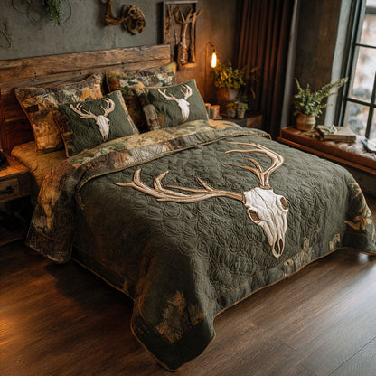 Valley Shadows 3-Piece Quilted Bedding Set NCU0PTT1676