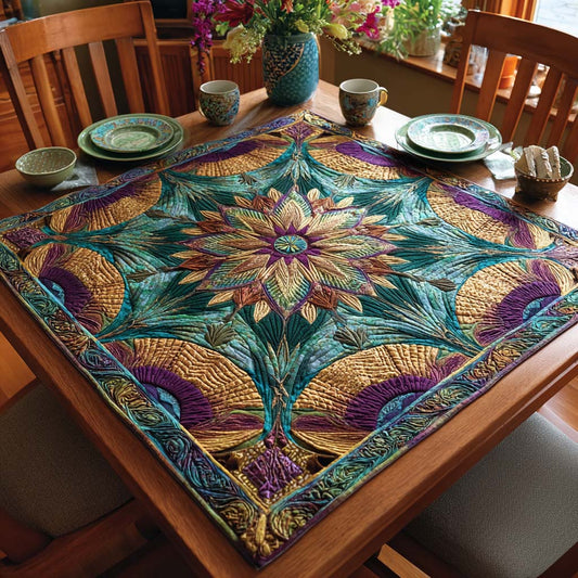 Velvet Blossom Quilted Table Topper NCU0NNT1141