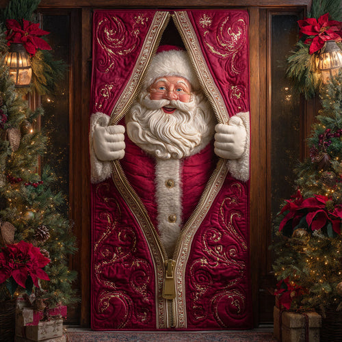 Velvet Cheer Quilted Door Cover NCU0TV988