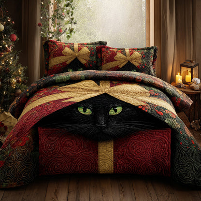 Velvet Noel 3-Piece Quilted Bedding Set NCU0DV1300