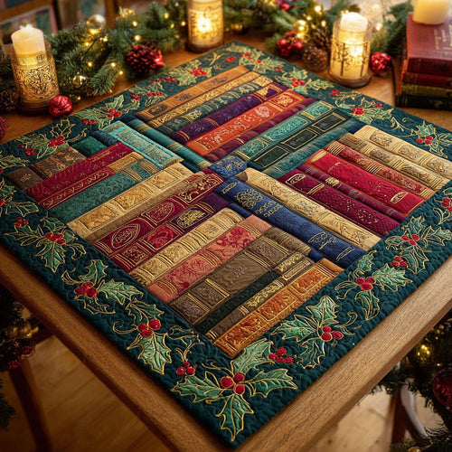 Velvet Stories Quilted Table Topper NCU0NTV612