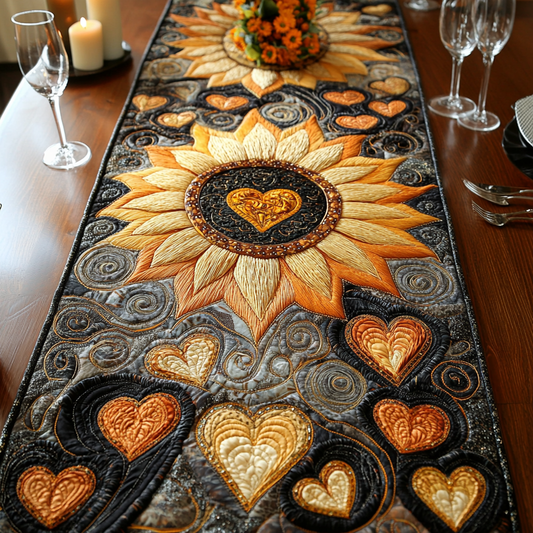Verdant Elegance Quilted Table Runner NCU0NVH050