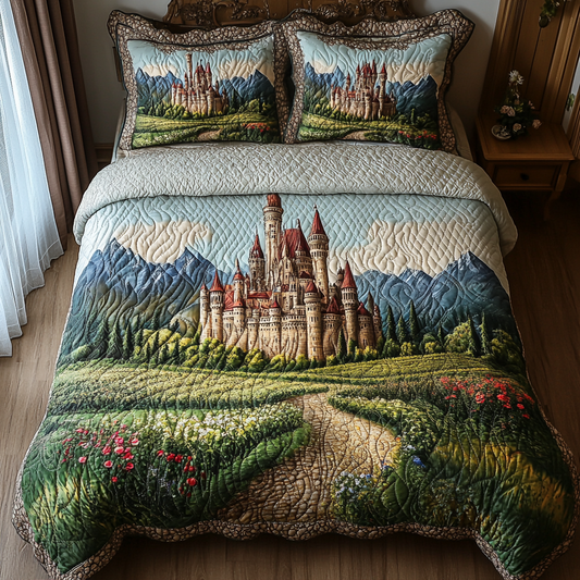 Verdant Haven Quilted Bedding Set NCU0DV162
