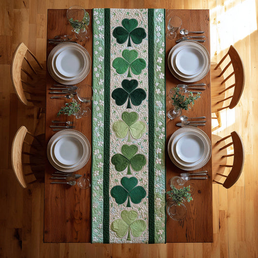 Verdant Journey Quilted Table Runner NCU0HNH818