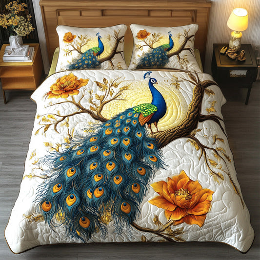 Vibrant Feathers Duvet Cover Set NCU0NNT378