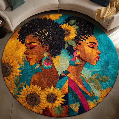 Vibrant Soul Quilted Round Mat NCU0NNT2049