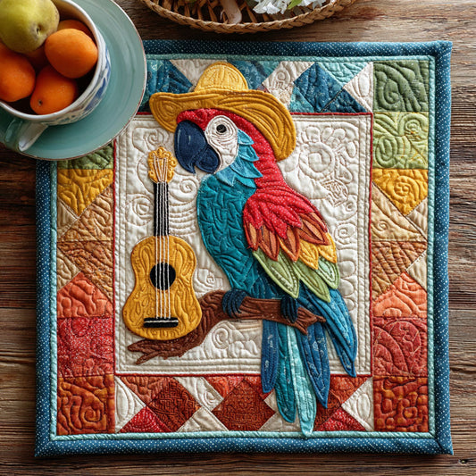 Vibrant Wing Quilted Table Topper NCU0NTD202