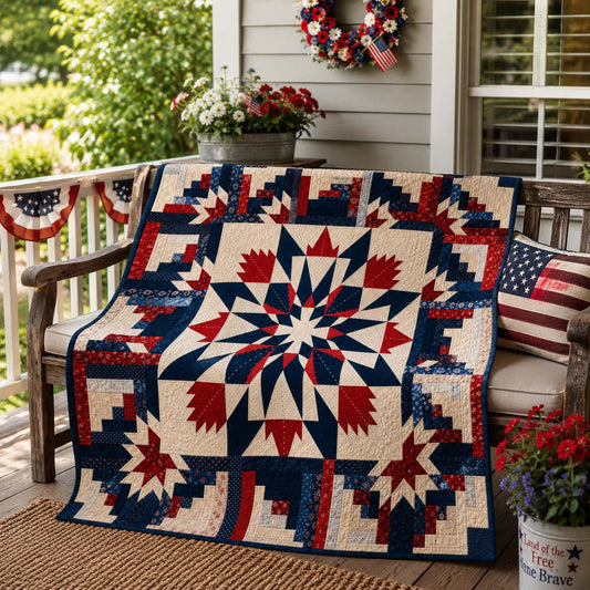 Victory Star Quilted Blanket NCU0DQQ0898
