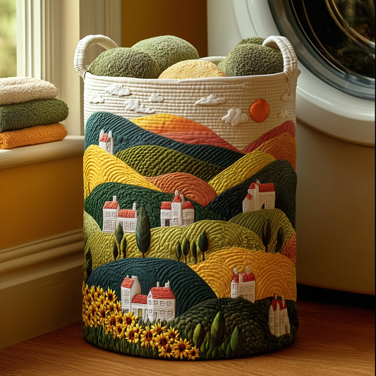 Village Glow Quilted Laundry Basket NCU0TH2946