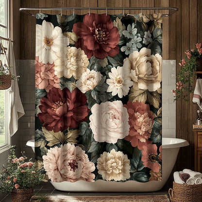 Vintage Blooms Shower Curtain NCU0LDH407